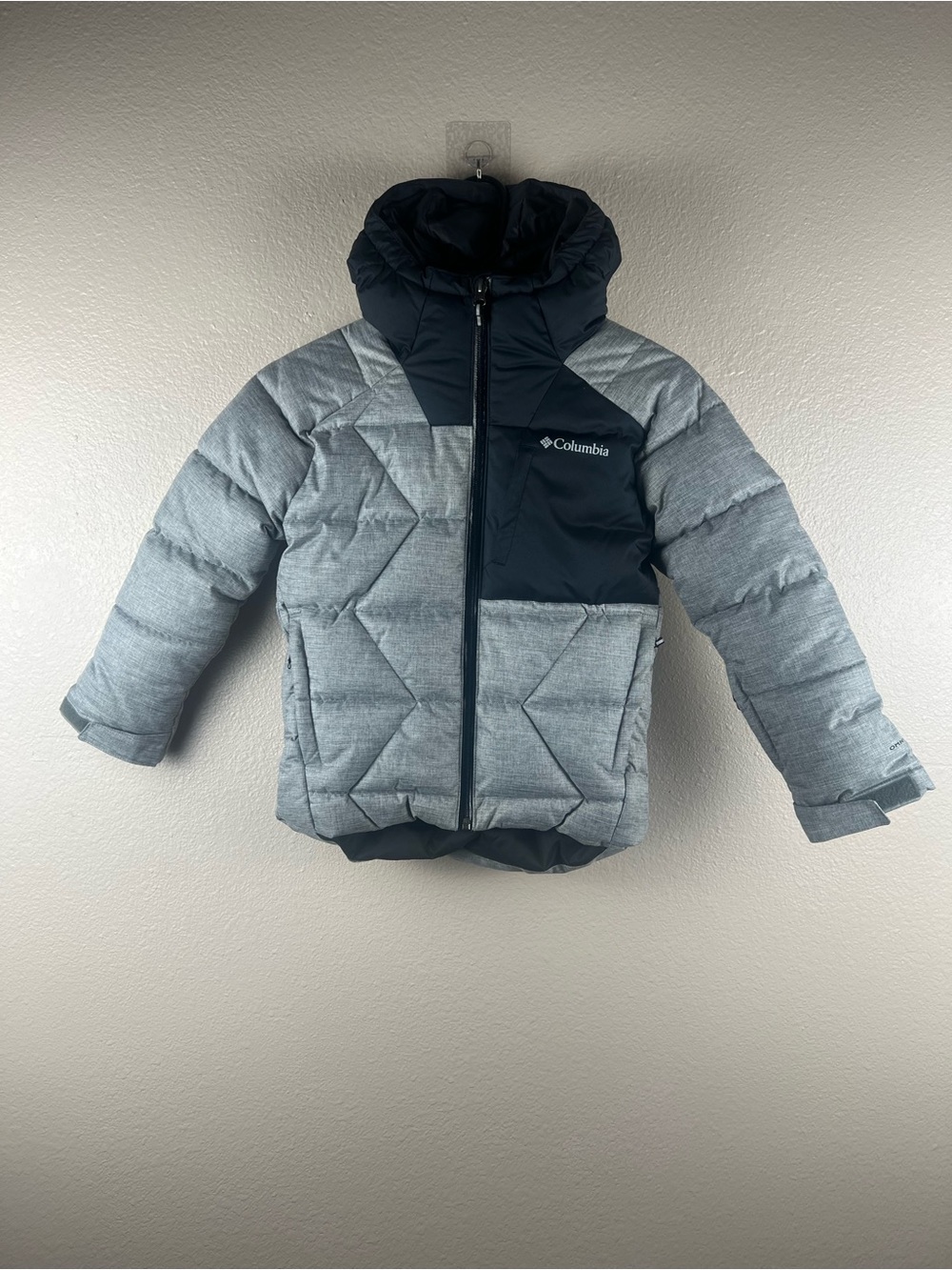 Columbia Youth XS 6/7 Omni-Heat Hooded Puffer Jacket NWOT